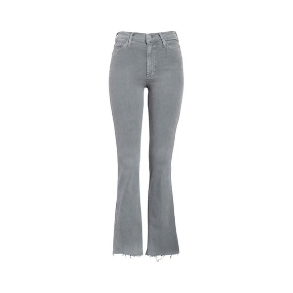 MOTHER Denim - NWT Mother The Weekender in Lead Gray Chalk It Up Stretch Flare Jeans 25